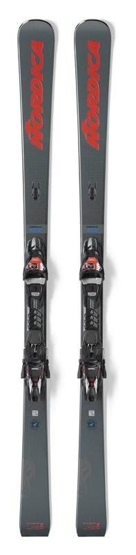 Ліжі гірські комплект Nordica DOB.SPITF.76 PRO+TPX12 FDT 168см Grey/red/black (0A124100) WRH RCH_15814