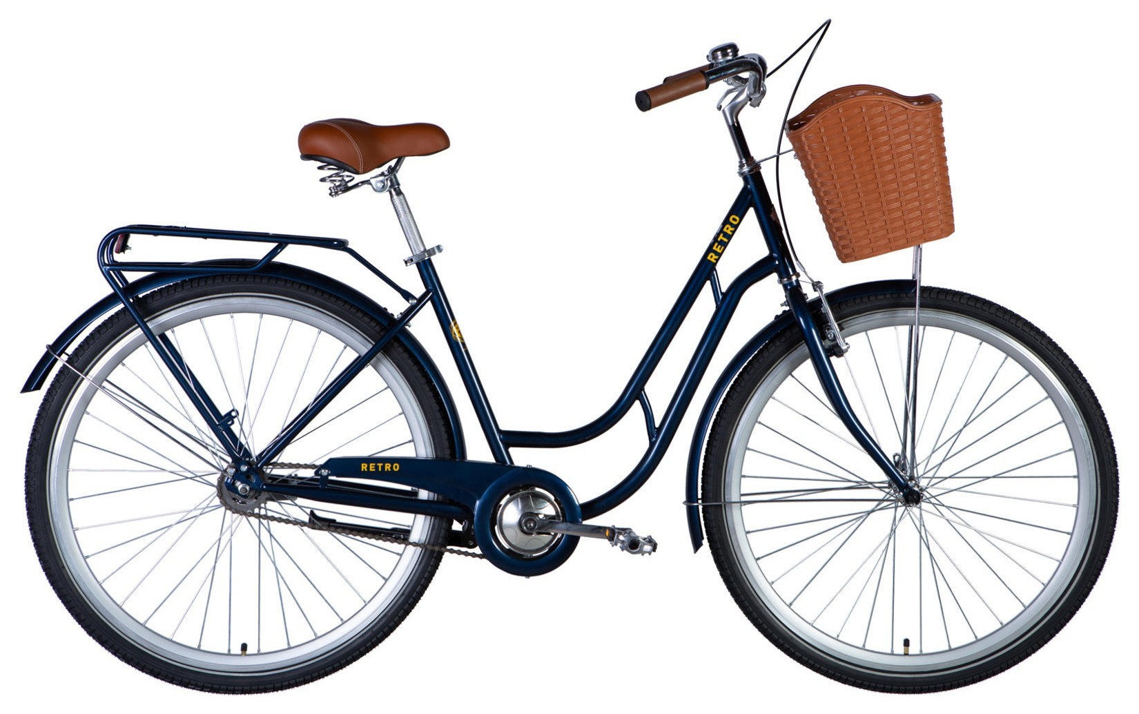 Велосипед уцененный ST 28" Dorozhnik RETRO Velosteel рама-19" синий 2026 STK-D-28-665