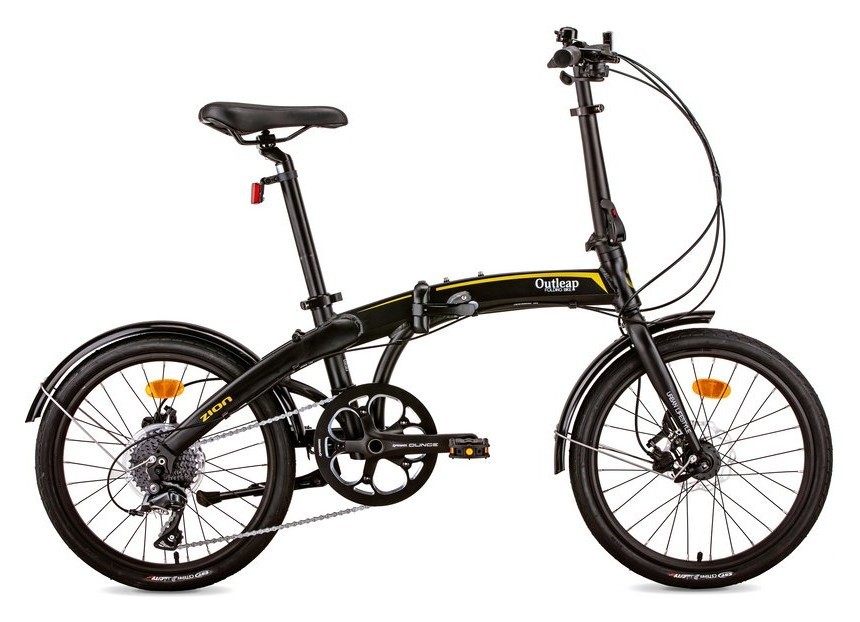 Велосипед Outleap Zion 20" M Black Gold RCH_9629