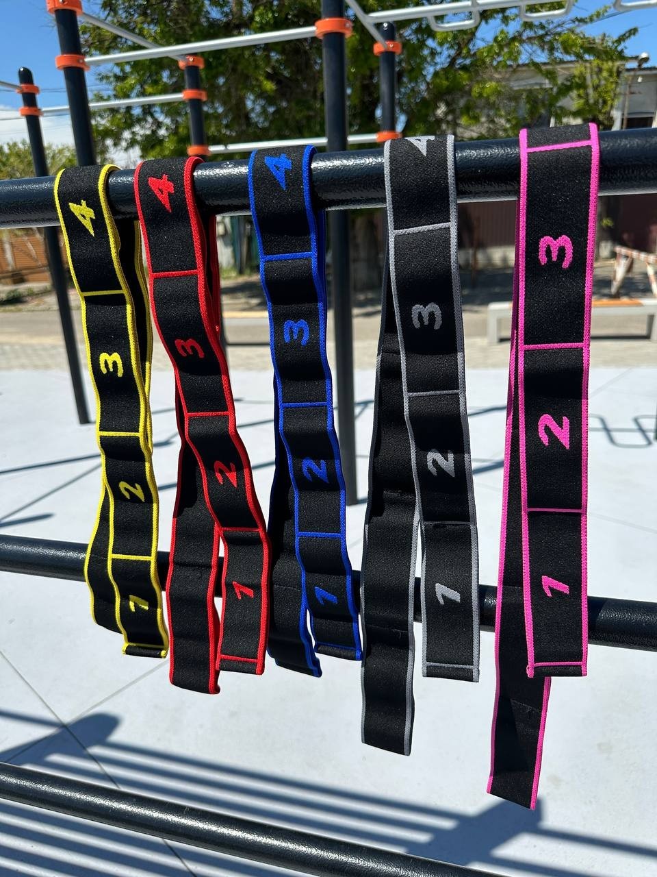 Гумка для розтяжки та фітнесу з цифрами (8804) Bavar Sport BVR_882115