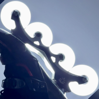 Сяючі колеса для роликів Flying Eagle Lazerwheelz Ultra 88A 4 шт білі