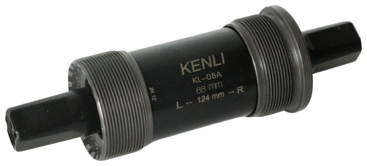 Картридж каретки 124  x 68мм мм під квадрат Kenli KL-08A чорний BBC-039