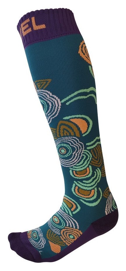 Носки сноубордические женские Level WILD FLOWER 39-42 Multicolor (LSBS20W1D) RCH_19293