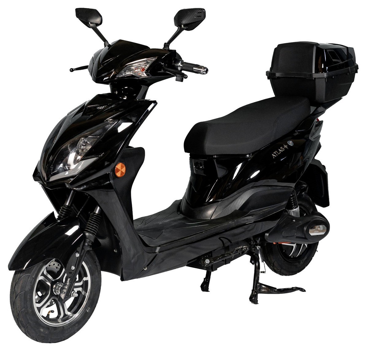 Электроскутер Atlas Pegas 1500W Black TOK_3000