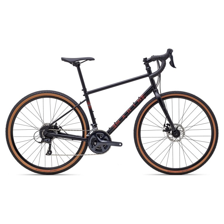 Велосипед 27,5" Marin FOUR CORNERS рама - S 2023 Satin Black/Red SKD-54-18