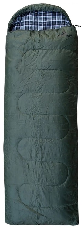Спальний мішок Totem Ember Plus ковдра з капюш правий olive 190/75 UTTS-014 UTTS-014-R