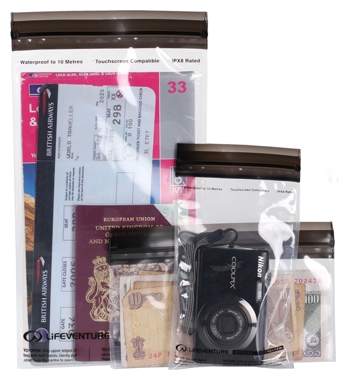Комплект чехлов Lifeventure DriStore DriStore LocTop Bags Valuables 59230