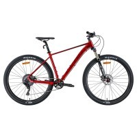 Велосипед понижен в цене 29" Leon TN-40 AM Hydraulic lock out HDD 2022 (красный с черным 046)
