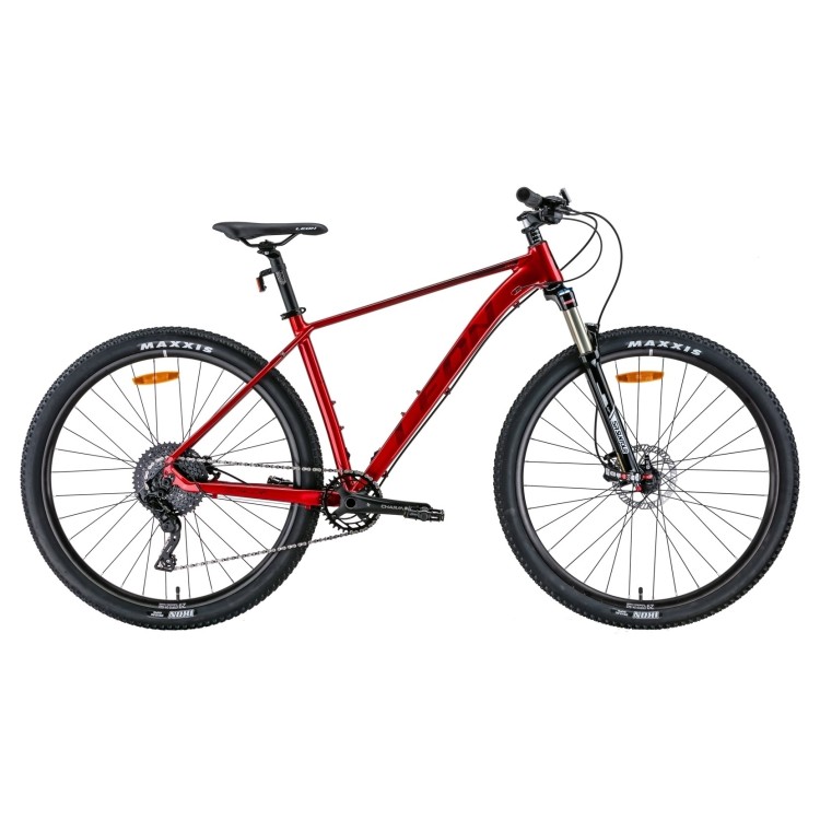 Велосипед знижений в ціні 29" Leon TN-40 AM Hydraulic lock out HDD 2022 (червоний з чорним 046) STK-LN-046