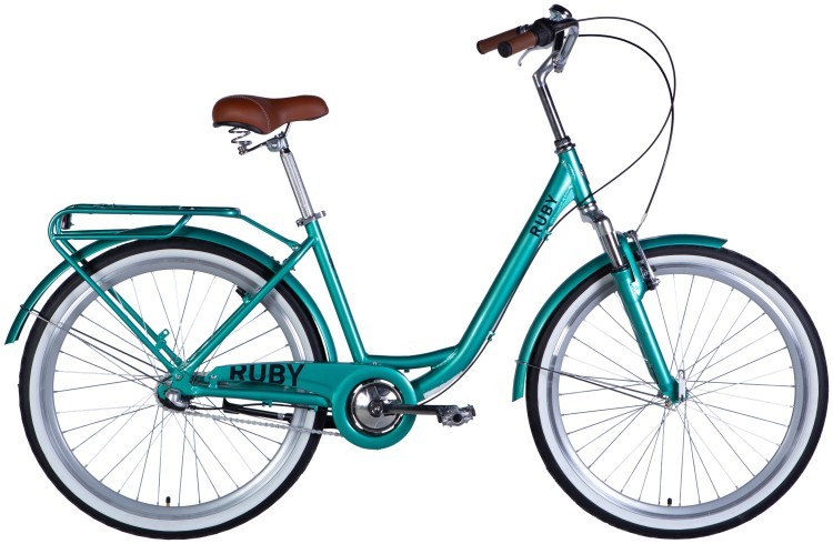 Велосипед AL 26" Dorozhnik RUBY PH рама-17" бирюзовый 2025 OPS-D-26-302