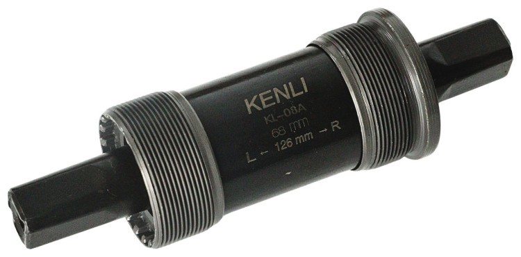 Картридж каретки 126  x 68мм мм під квадрат Kenli KL-08A чорний BBC-119