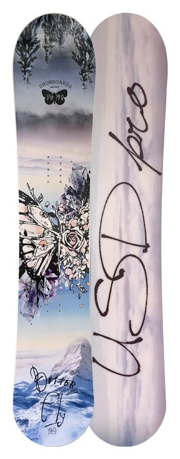 Сноуборд USD Pro BUTTERFLY 149 Grey/Blue (USB17W2P) RCH_20890