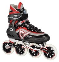 Роликовые коньки Botas STRATOS 90/42, черно/серо/красные