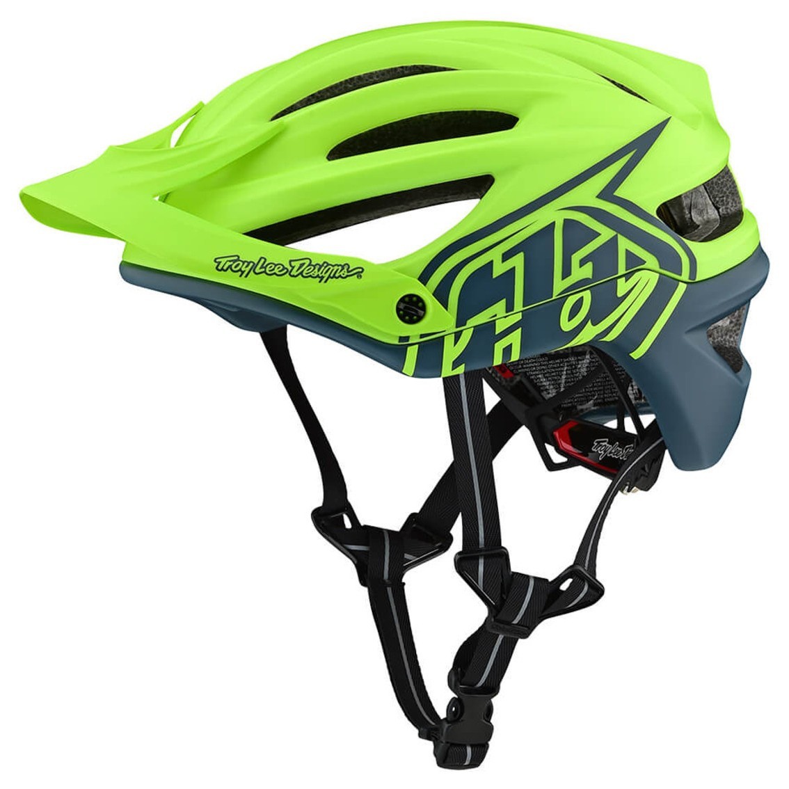 Вело Шолом TLD A2 Mips Decoy [Flo Yellow / AIR Force Blue] Розмір S OBOD_191485001