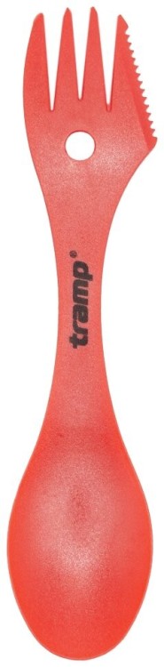 Ложка-виделка TRAMP пластикова  UTRC-069 UTRC-069-red