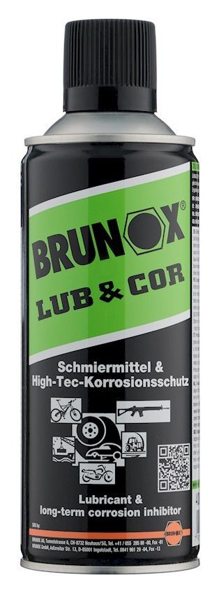 Мастило і консервація зброї, помпа Brunox Lub & Cor 400ml FNR_BRG040LUBCOR