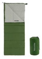 Спальний мішок Naturehike F150 NH22MSD05, лівий, зелений