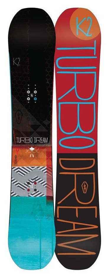 Сноуборд K2 TURBO DREAM 162 Black/multicolor (1150015) O RCH_20438