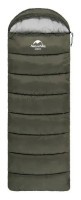 Спальник з капюшоном Naturehike U350S NH20MSD07, (-3°C), лівий, темно-зелений