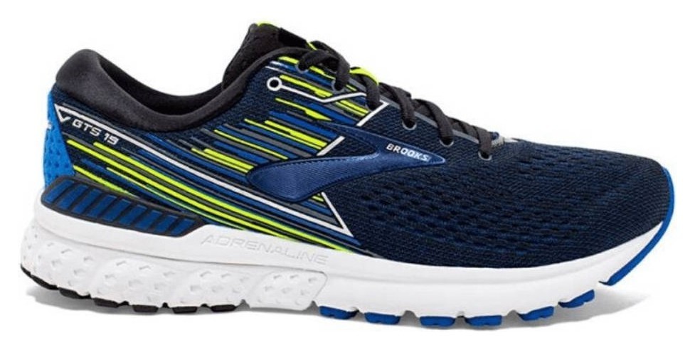 Кросівки чоловічі Brooks ADRENALINE GTS M 44 (10.0US) Black/blue/nightlife (1102941D069) RCH_14821