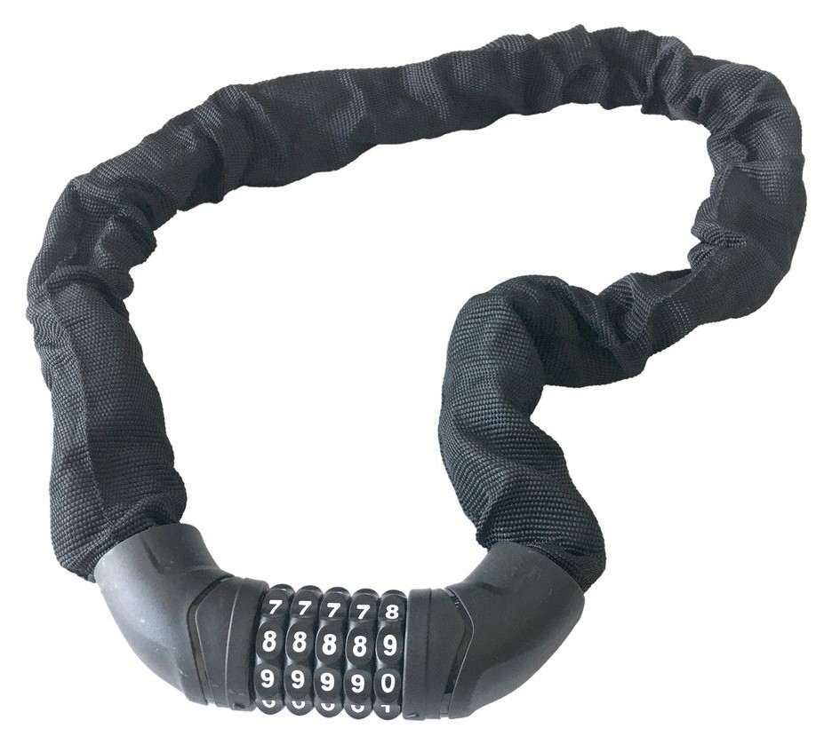 Замок для велосипеда Tempesta DIGI CHAIN Black (FSD-LK127018) RCH_14331