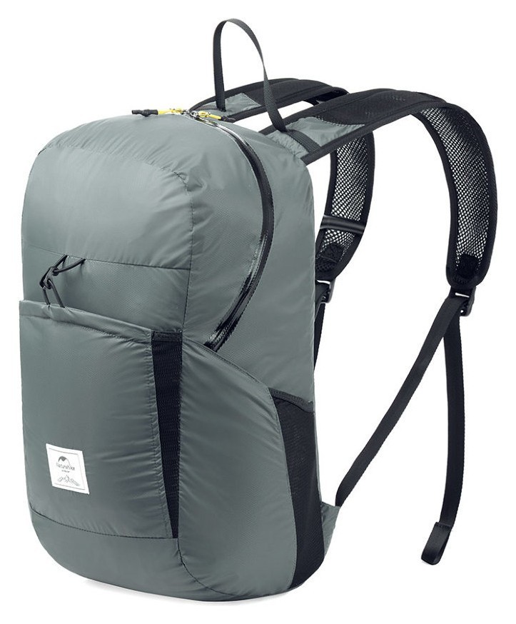 Рюкзак компактный Naturehike Ultralight NH17A017-B 22 л, серый FNR_6927595725085
