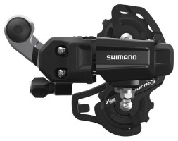 Переключатель задн. 7 индекс max-28T под болт SHIMANO RD-TY200 черный короткая кавычка