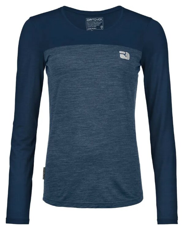 Футболка Ortovox 150 Cool Logo Ls Wmn GRG_025.001.1221