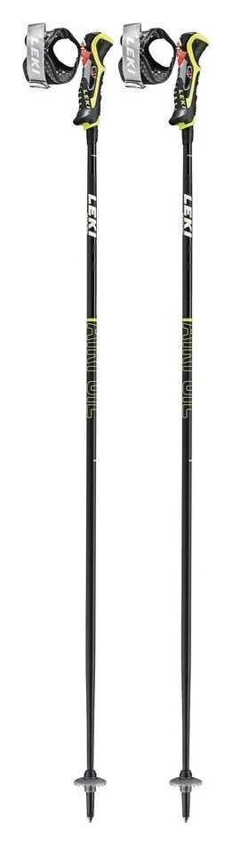 Палки для горных лыж Leki AIRFOIL 3D 120см Black/pale green/white (65067952-WRH) RCH_16813