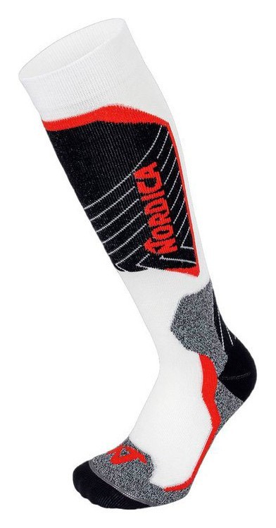 Носки для туризму дитячі Nordica TECH JUNIOR 31-34 White/black/red (12703) RCH_21984