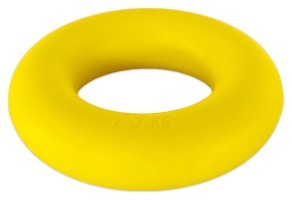 Эспандер кистевое кольцо EasyFit Ring 23 кг желтый