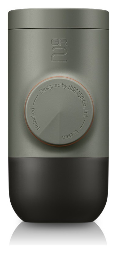 Портативна еспресо-кавоварка Wacaco Minipresso GR2, механічна, для меленої кави FNR_WMINIGR2