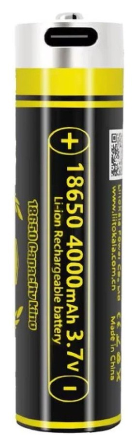Акумулятор LiitoKala USB-King4000 18650 на 4000 mAh з USB FNR_USBKing4000