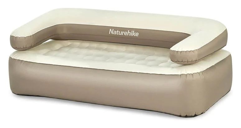 Диван, матрас надувной двухместный Naturehike NH22FCD07, сверхлегкий, 165x95x65 см, со съемной спинкой FNR_6927595708620