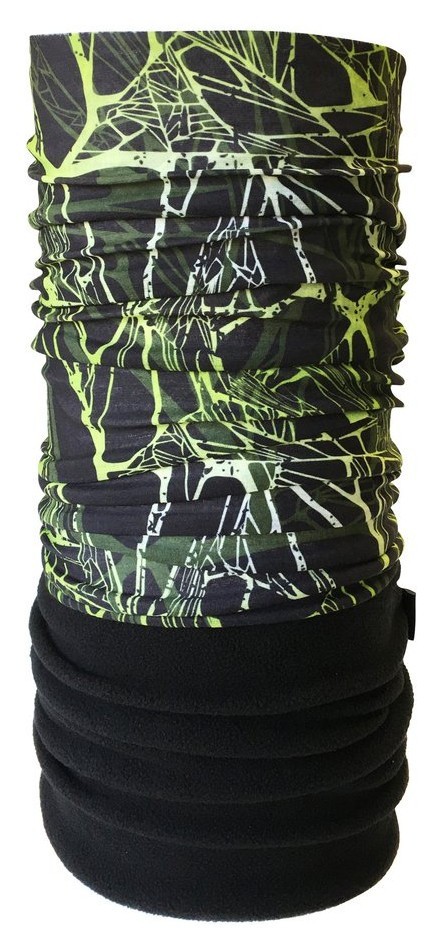 Бандана-бафф многофункциональная Level SPIDERWEB One size Black/green (LSMS21U5M) RCH_18174