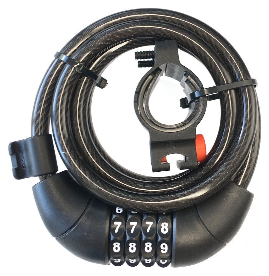 Замок для велосипеда тросовий Tempesta DIGI CABEL Black (FSD-LK127013) RCH_14328