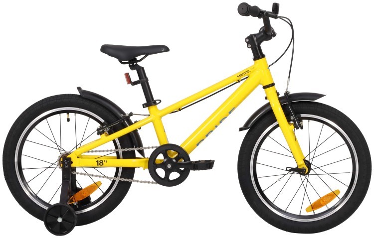 Велосипед 18" Pride MARVEL 18 2025 желтый SKE-03-65