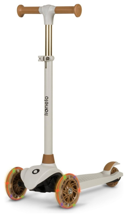 Дитячий самокат Lionelo JESSY GREY BROWN 69842329