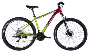 Велосипед AL 29" SPACE PHAETON DD FR рама-18" зелено-рожевий 2025