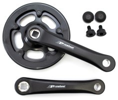 Шатун алюм. L152мм 32T PROWHEEL RA102PP під квадрат чорн.