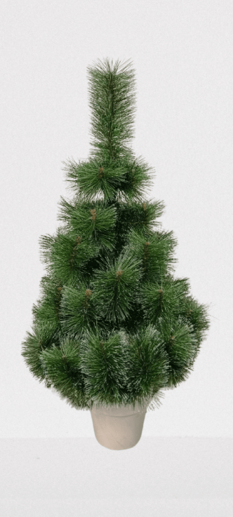 Сосна Мікс в горщику засніжена 5641251