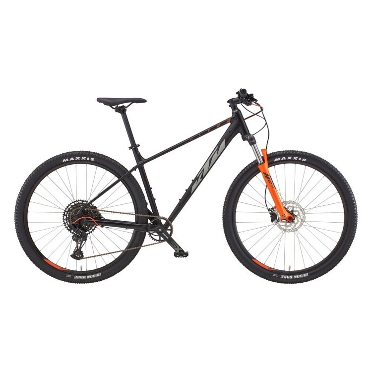 Велосипед KTM ULTRA FUN 29 " рама M / 43, чорний матовий (сіро-помаранчевий), 2022 22805103