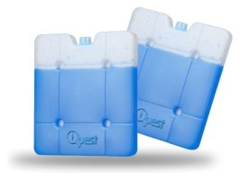 Набор из 2 шт аккумуляторов гелевых холодов Quest 18,5*16,5*2 см, 400 мл