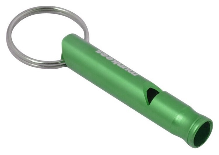 Munkees 3393 брелок-свисток Whistle Small Alu grass green 3393-GG