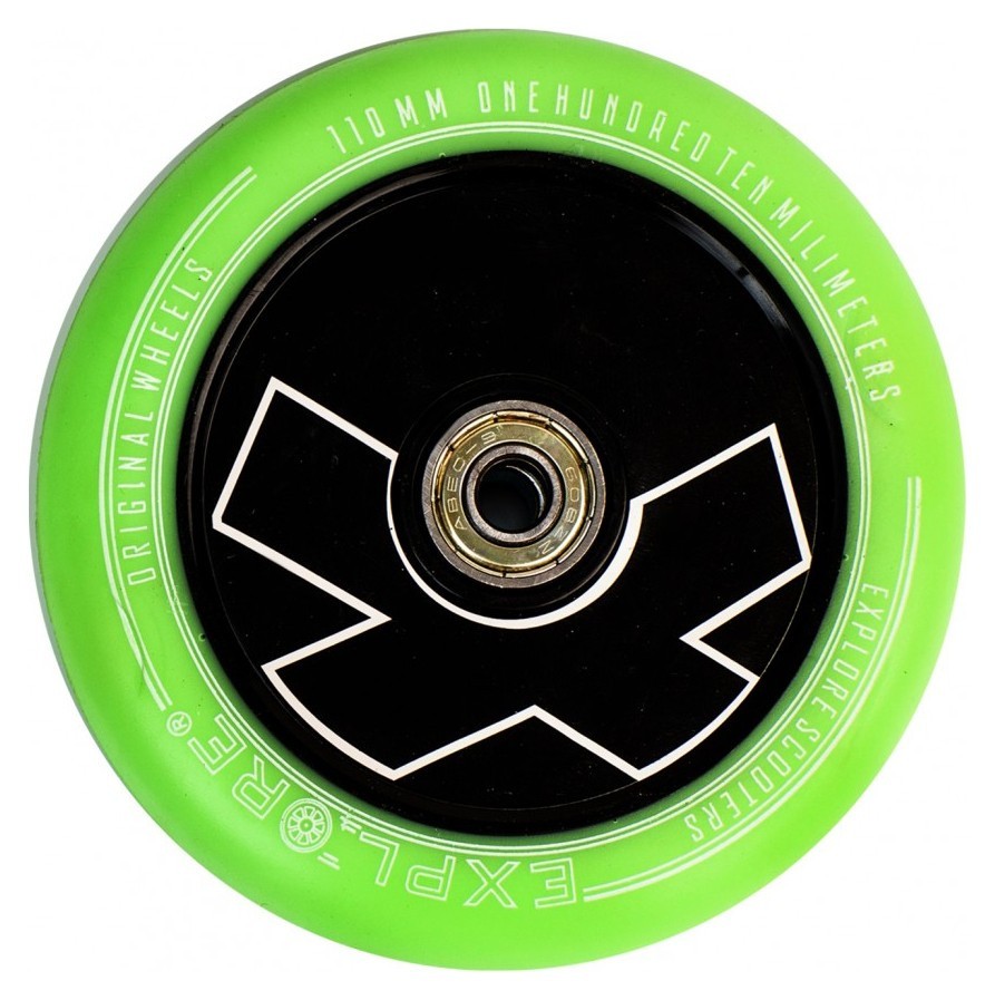 Колесо для трюковых самокатов SCOOTER WHEEL 110 Green EXP_5810
