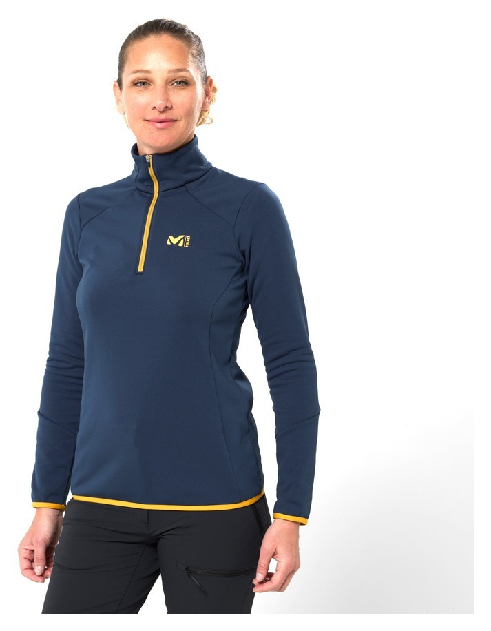 Кофта жіноча флісова Millet SENECA TECNO II PO W S Saphir 7317 (MIV9177-WRH) RCH_17564