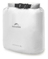 Гермомішок Naturehike CNK2550XB012, 4 л, білий