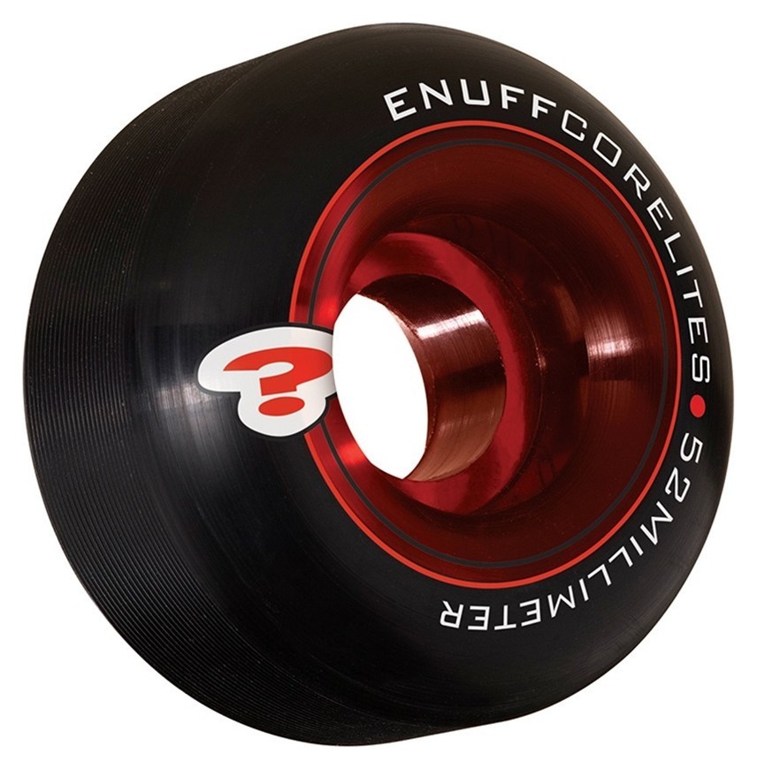 Enuff колеса Corelites 52 mm black-red ENU525-BR