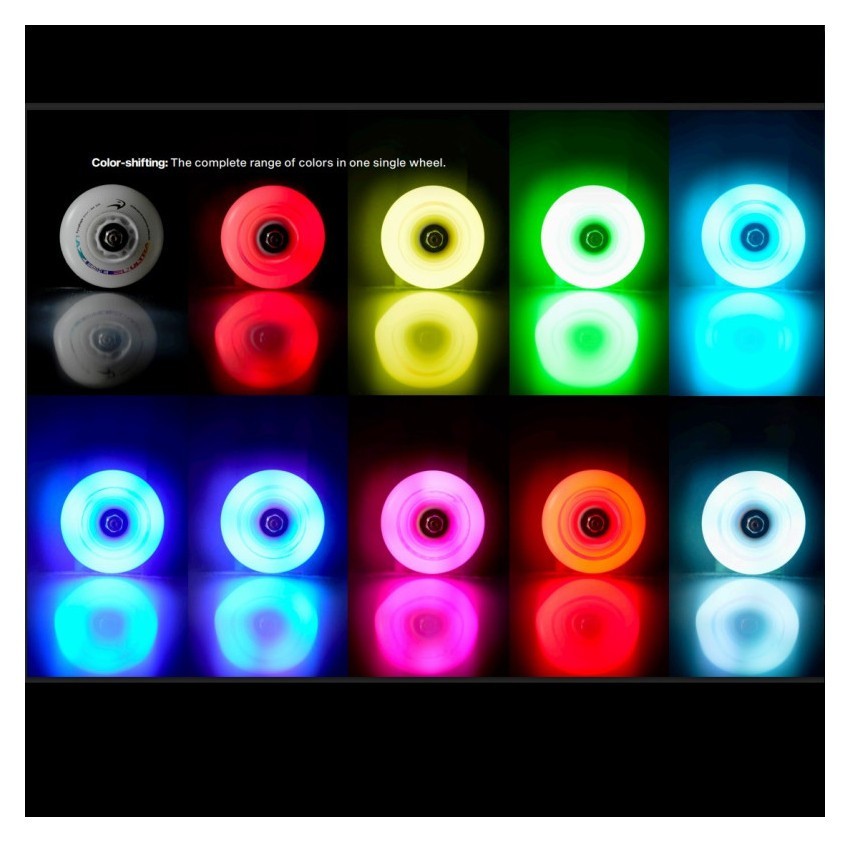 Сяючі колеса для роликів Flying Eagle Lazerwheelz Ultra Color-Shifting 88A 4 шт ROL_12521_3