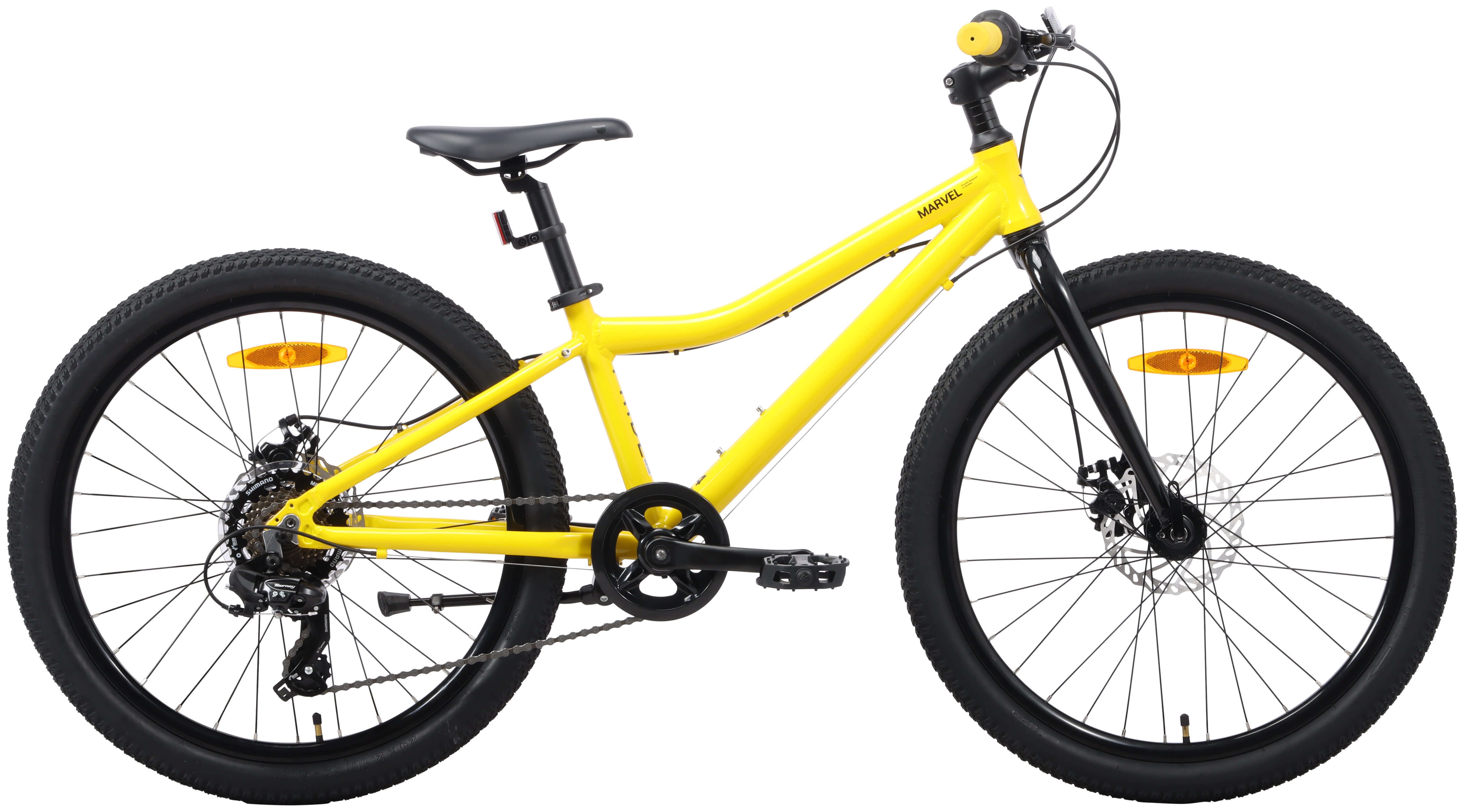 Велосипед 24" Pride MARVEL 4.1 2026 желтый SKE-20-80